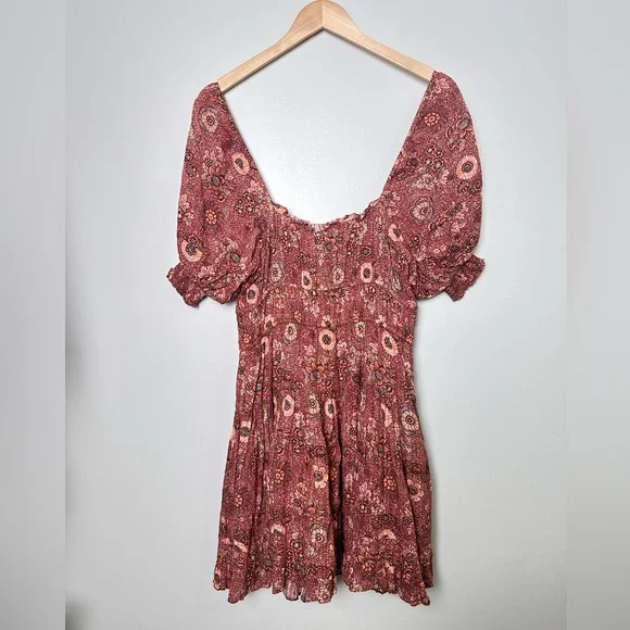 ULLA JOHNSON Juniper Puff Sleeve Dress